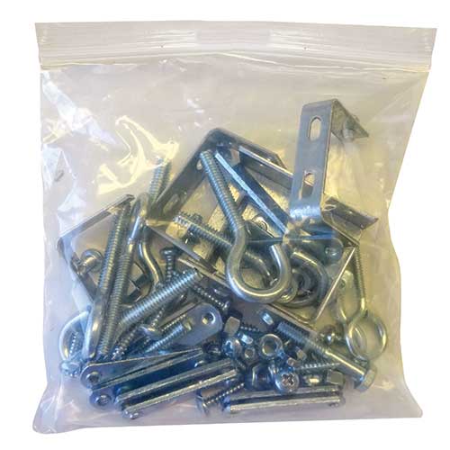 LightRail 5.0 hardware pack has the complete grow equipment hardware needed for the LightRail 5.0 indoor grow kit.
