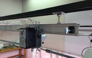 LightRail light mover rail is perfect in the custom strut channel form for the light mover container grow room