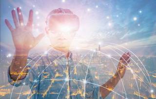 Man in VR Headset